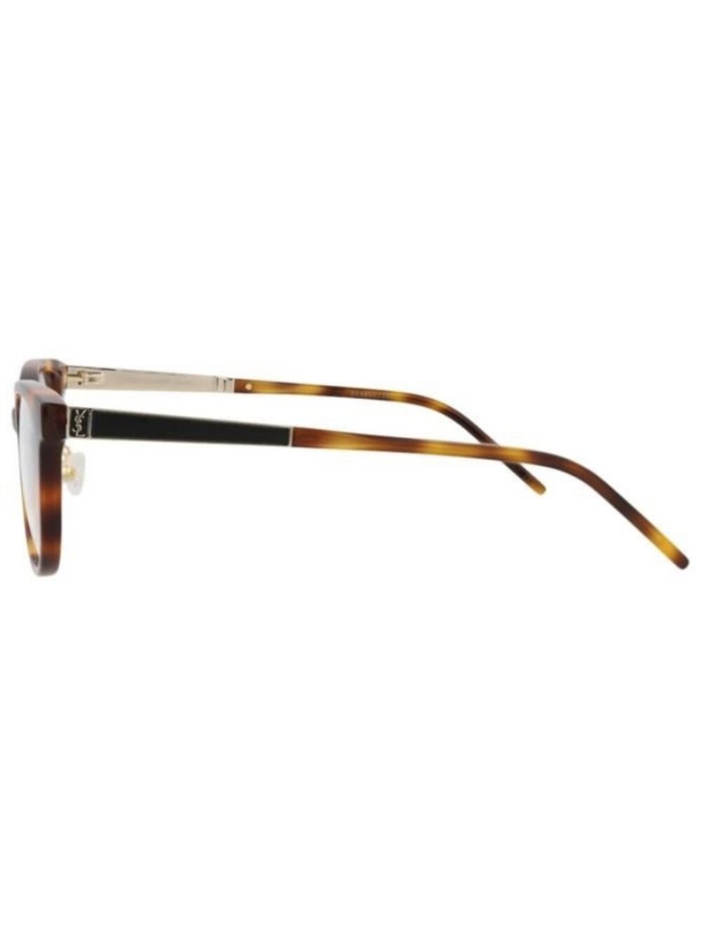 New Saint Laurent Womens Round/Oval Havana Gold Transparent Fashion Designer Eye - Picture 3 of 5